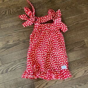 Girls dress size 12-18 m adjustable